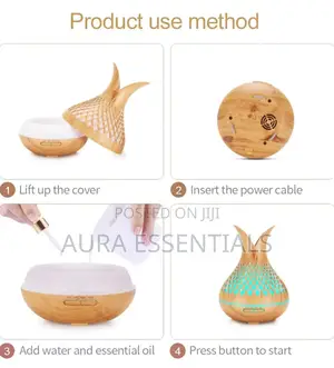 Essential Oil Diffuser Aromatherapy Humidifier With Remote