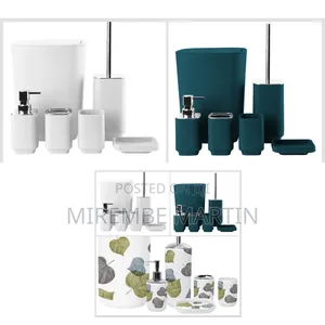 Six PCS Bathroom Accessories Set