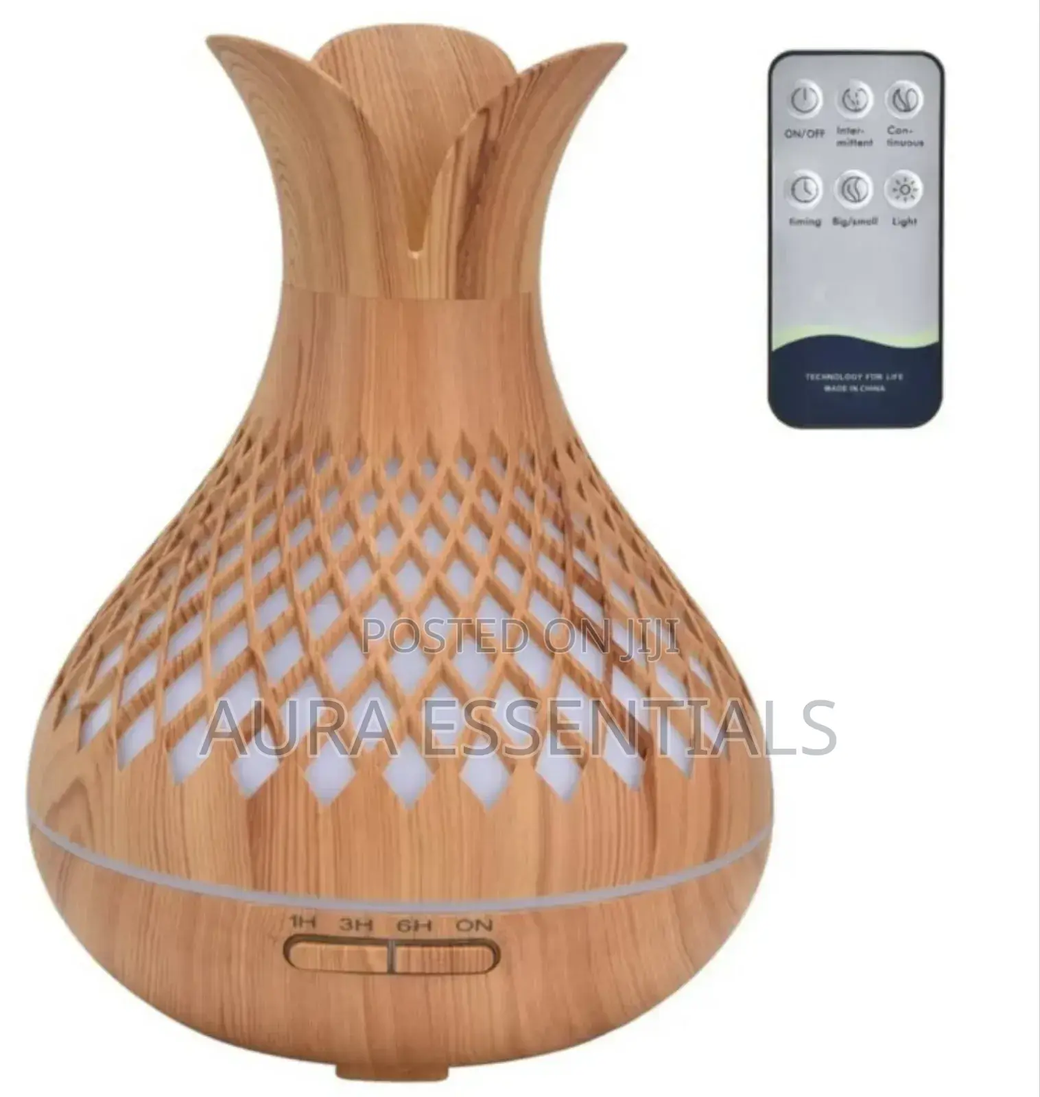Essential Oil Diffuser Aromatherapy Humidifier With Remote