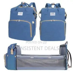 Baby Diaper Bag and Baby Bed Cot
