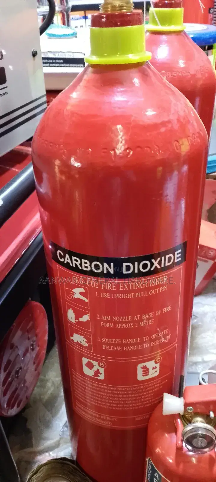 5kg Carbondioxide Extinguishers.