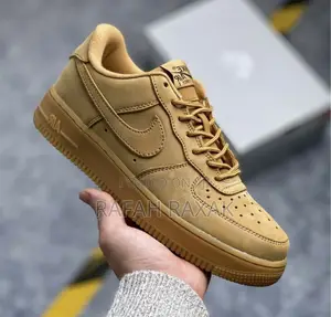 Original Suede Nike Air Force 1 Brown Gum Sneaker