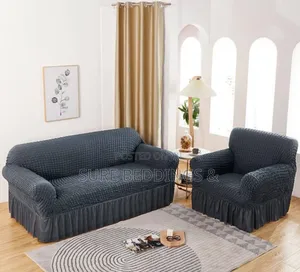Stretchable 3 Seaters Chair Covers