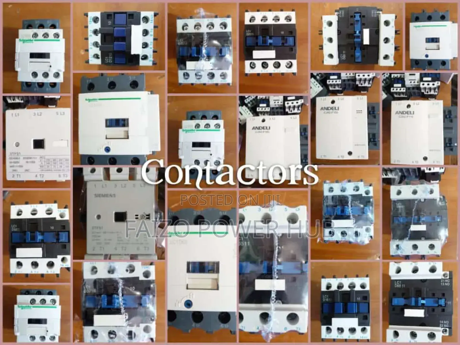 Ac Contactors From 25A to 2000A