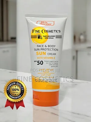 Skin Doctor Face and Body Sun Protection Spf50 Wiz Vitamin E