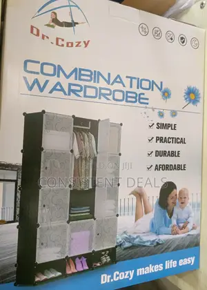 3 Collum Plastic Foldable Wardrobe