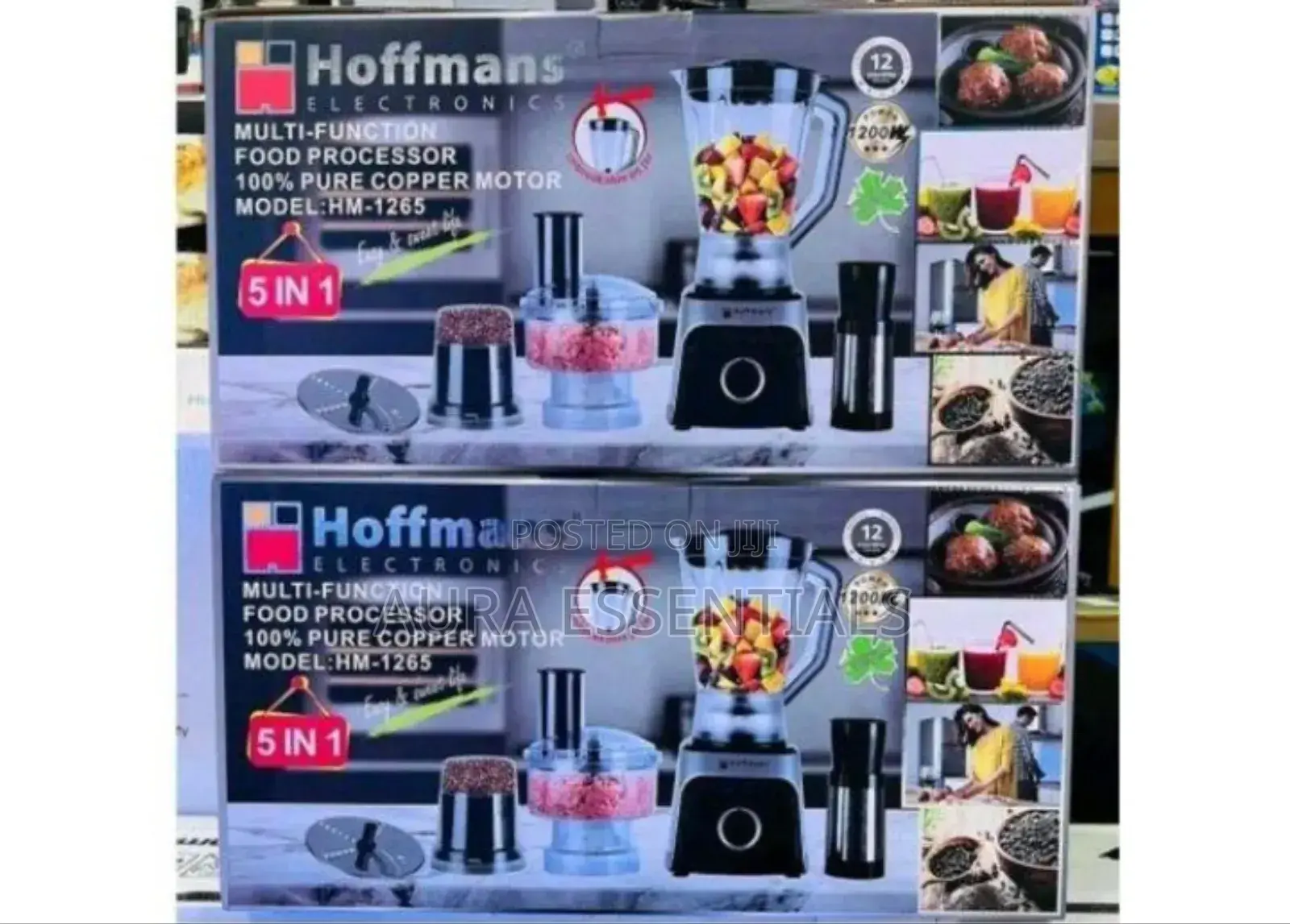 5 in 1 Multifunctional 100% Pure Copper Motor Blender