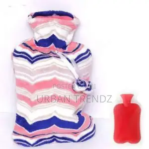 Hot Water Bottle Cosy Bed Warmer Soft Bag Cover -