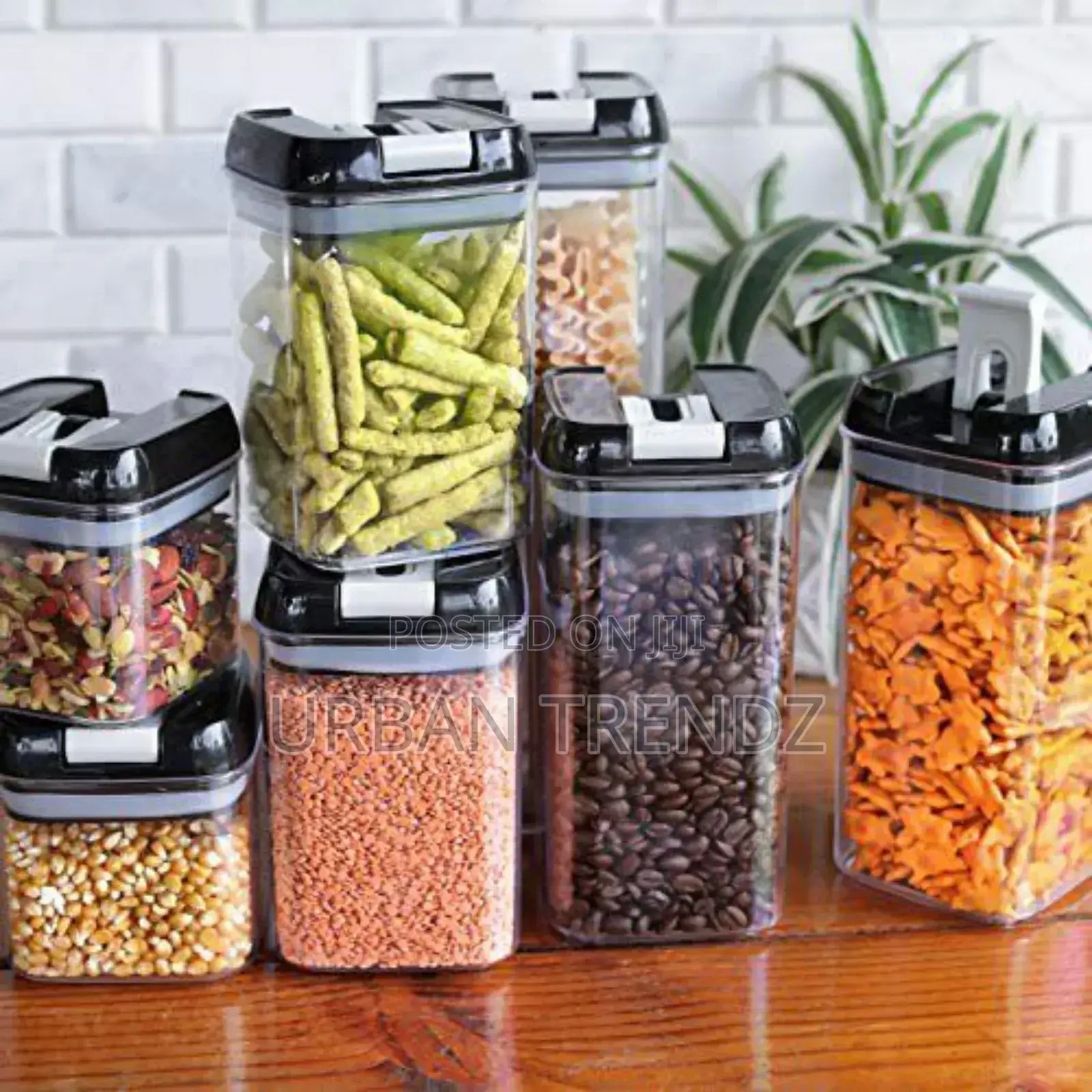 Food Storage Containers 7-Piece Pantry