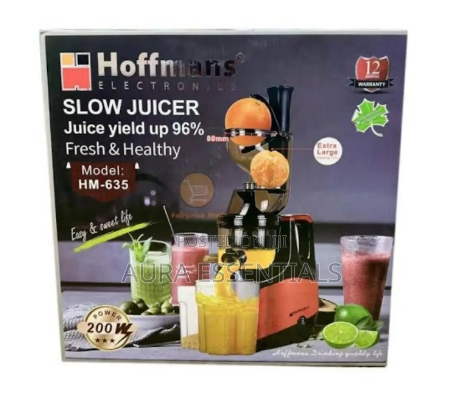 Hoffmans HM-635 Slow Juicer
