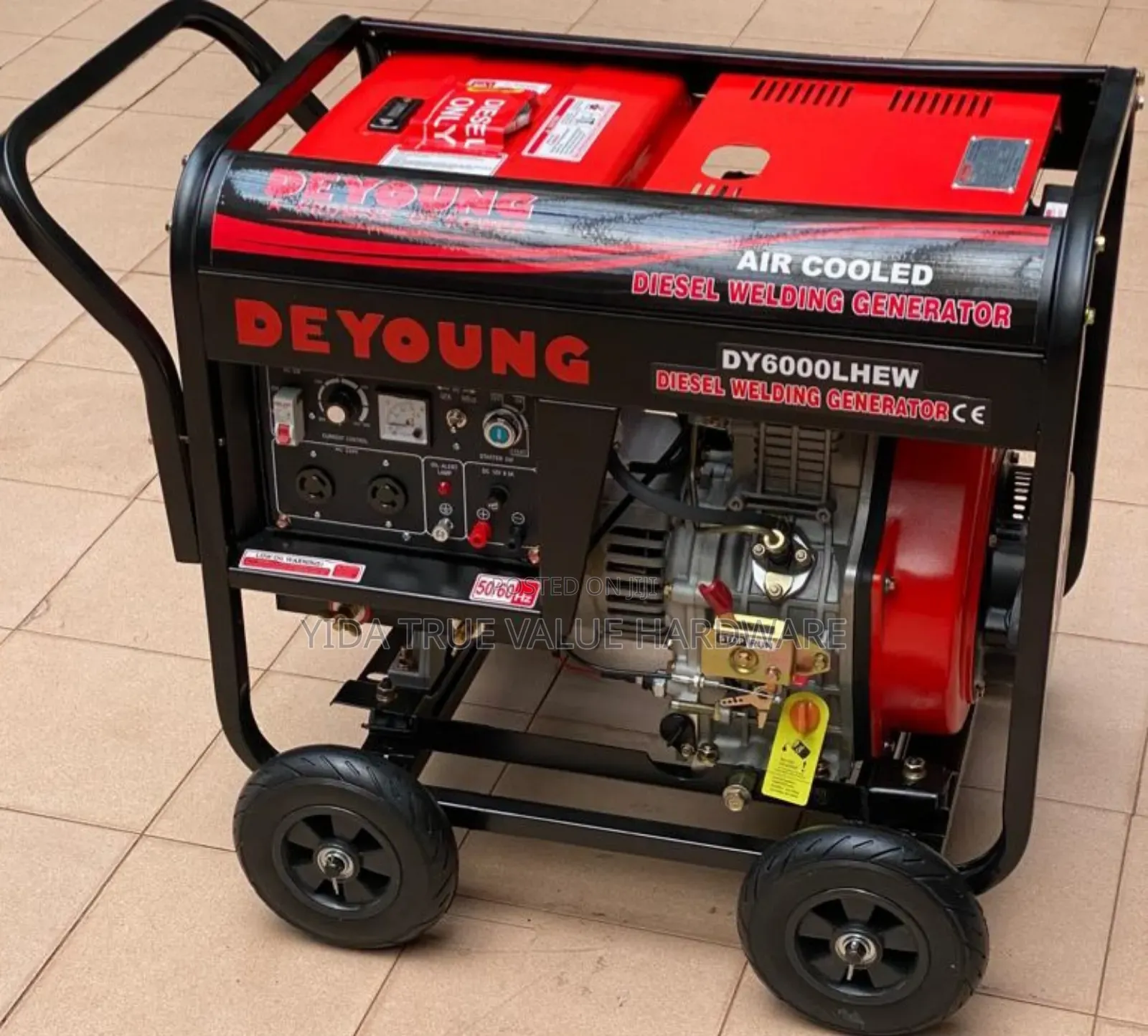 Diesel Welding Generator 4 Wheel Deyoung