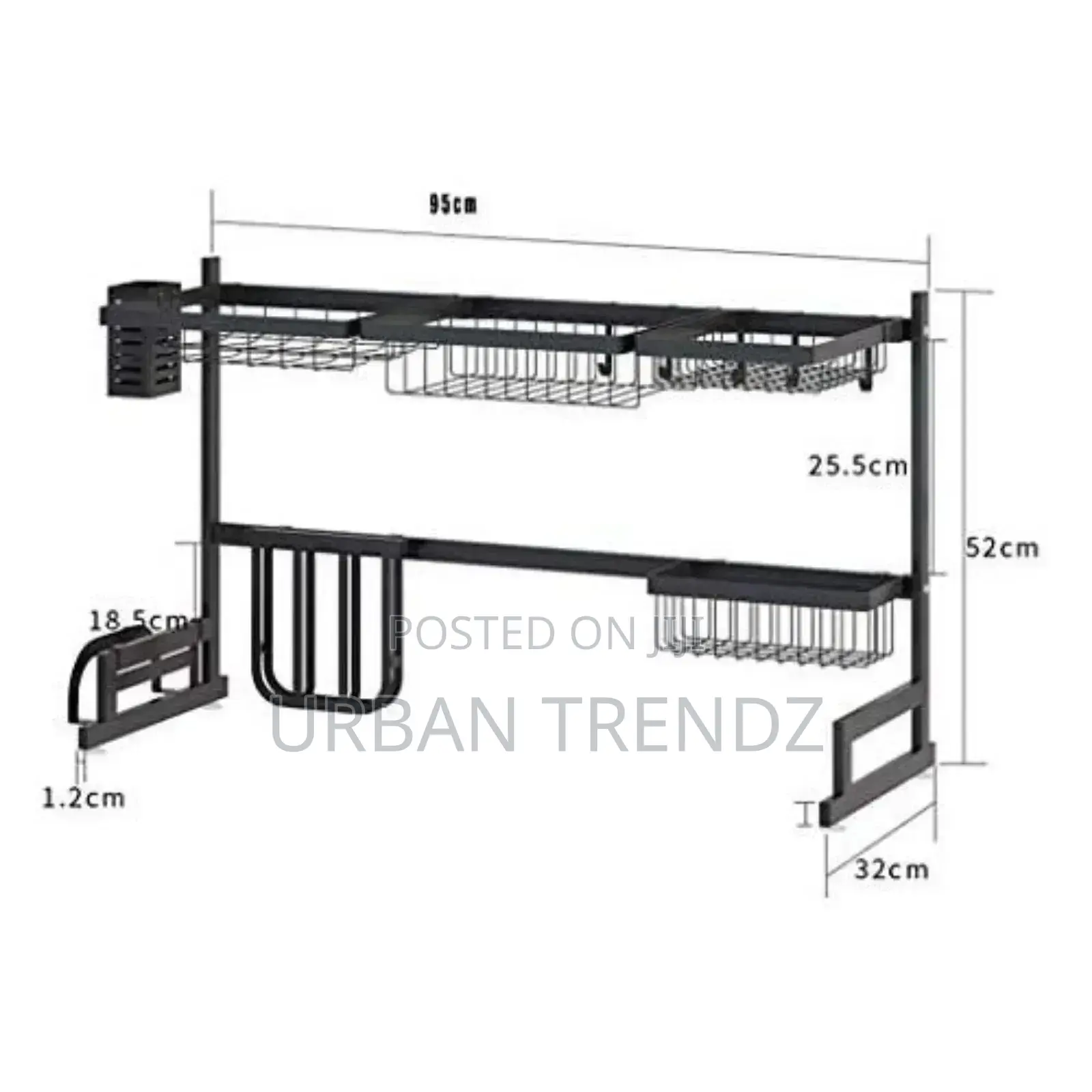 Dish Drying Draining Rack.
