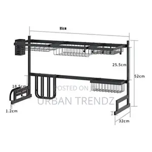 Dish Drying Draining Rack.