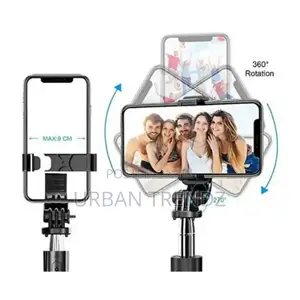 4 In1 Wireless Selfie Stick With Bluetooth and Mobile Tripod