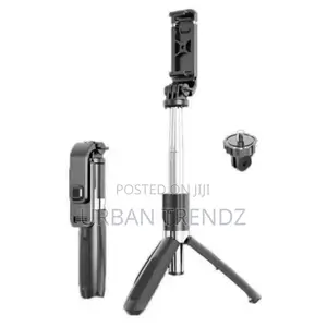 4 In1 Wireless Selfie Stick With Bluetooth and Mobile Tripod