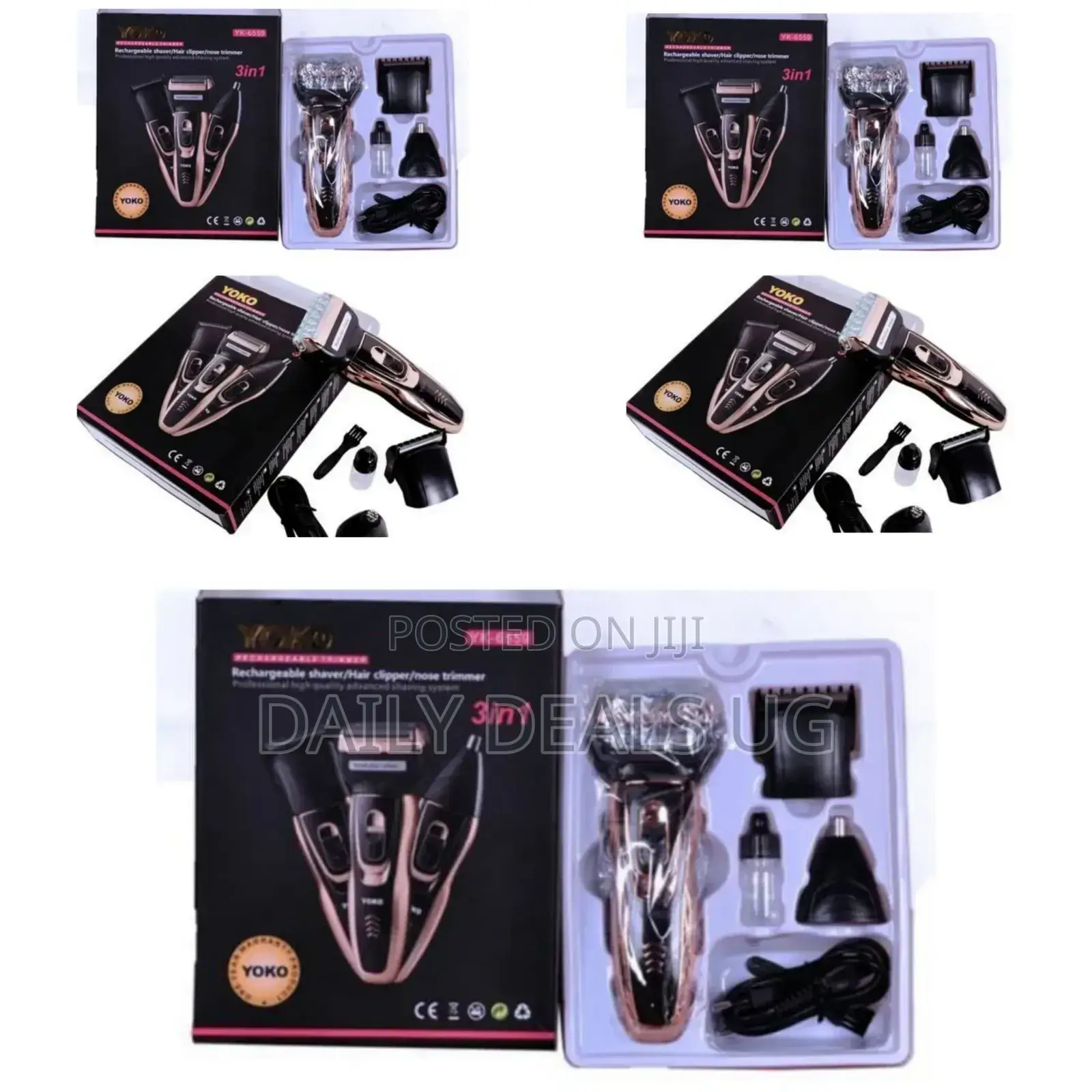 Yoko Rechargeable Hair Shaver