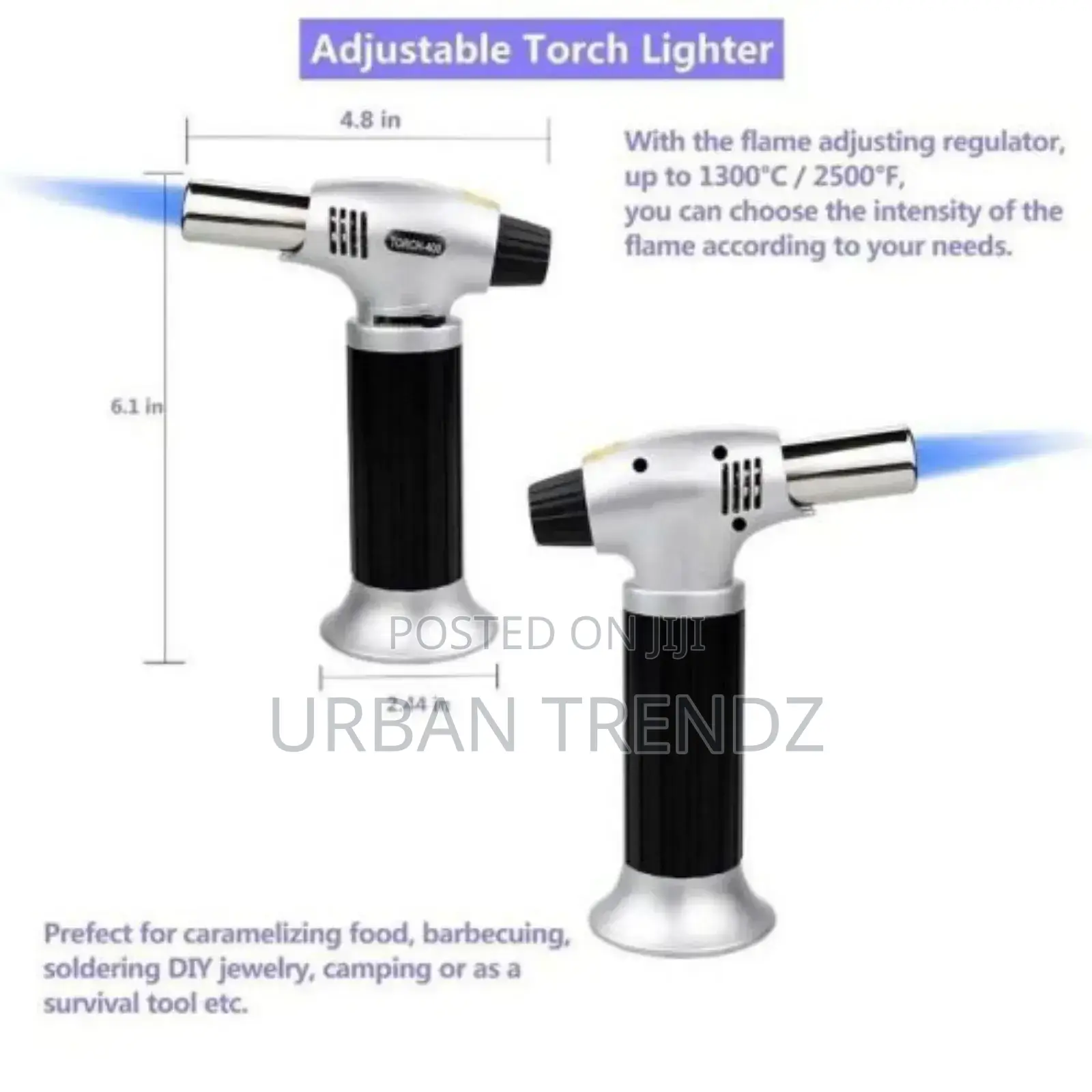 Multi Functional Torch Portable Culinary Torch Lighter