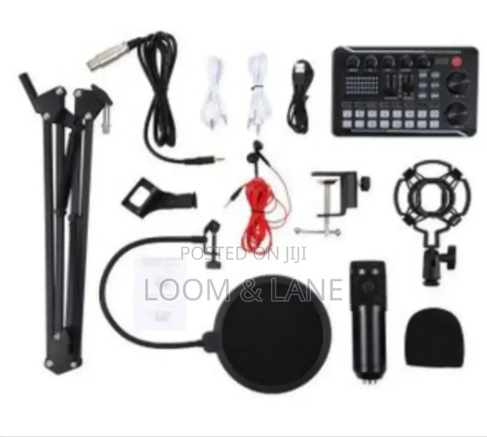 Professional Condenser Microphone Recording Set