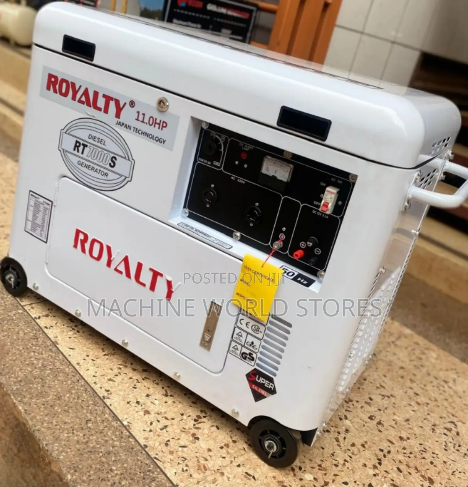 Royalty 6.5kva Silent Diesel Generator RT7000S