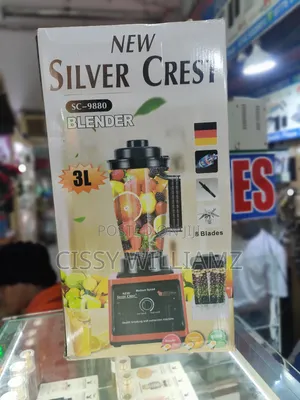 2in1 Commercial Blender/2in1 Silver Crest Electric Blender