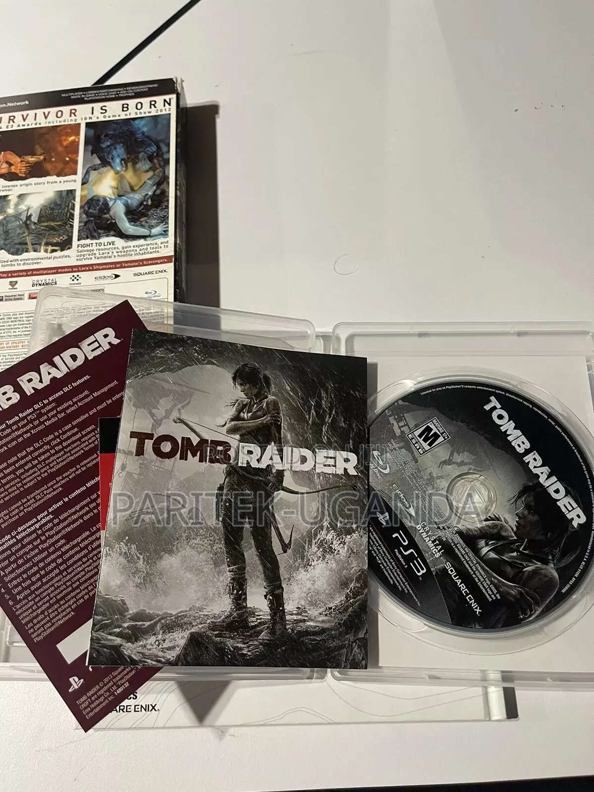 Tomb Raider Sony Playstation 3 Ps3 Game