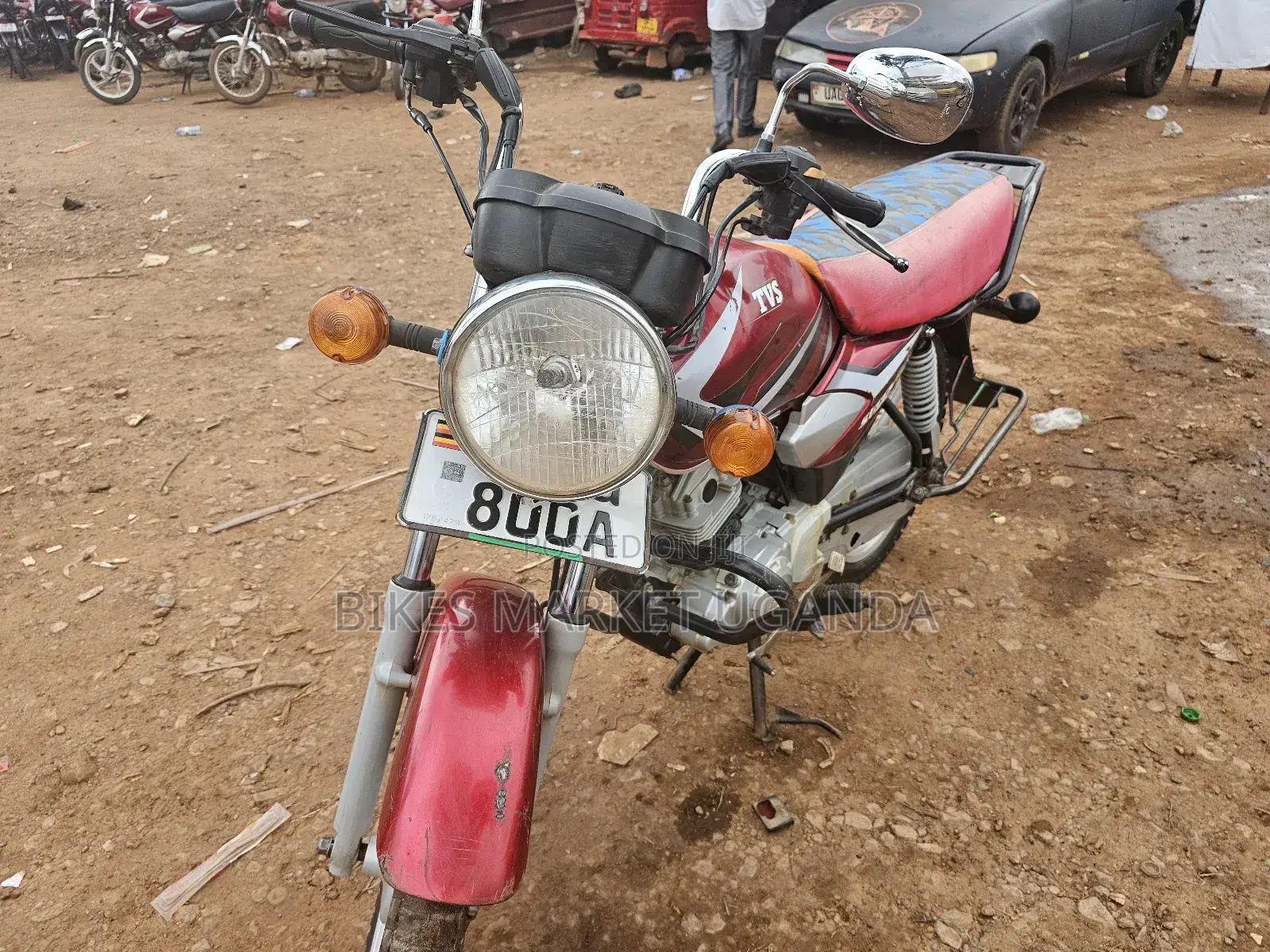 TVS HLX 125 2022 Red