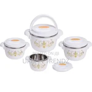 Flowered Insulated Hot Pot Dishes Food Warmer Casseroles