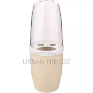 Portable Toothpaste Toothbrush Holder Bathroom Organizer.