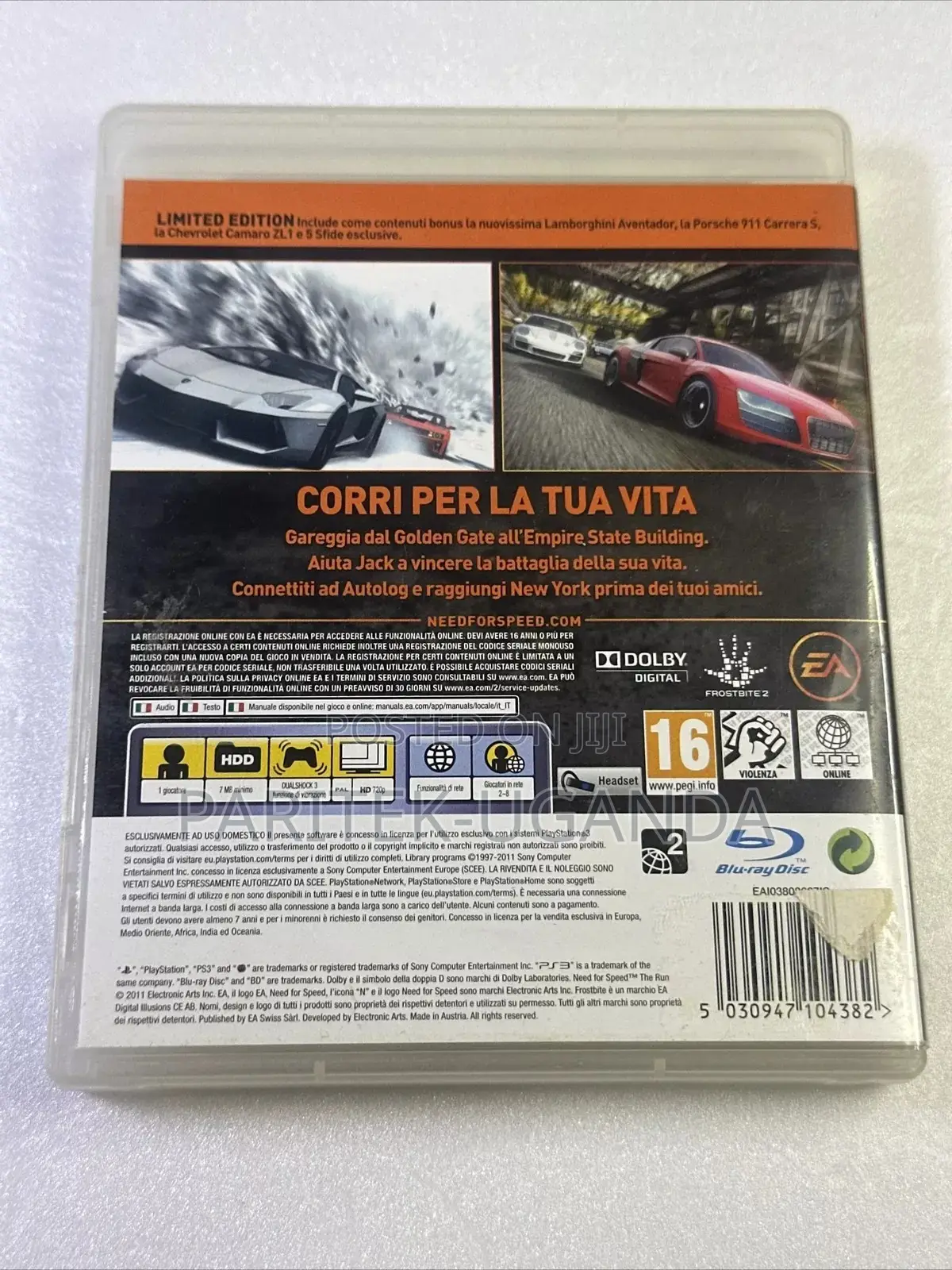 Need for Speed the Run Ps3
