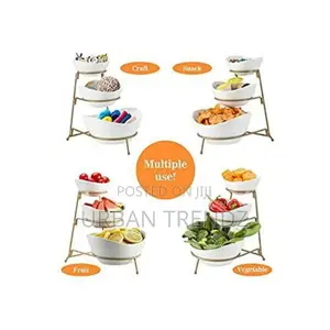 Serving Bowls, Dishes With Dishes, Party Server Set.