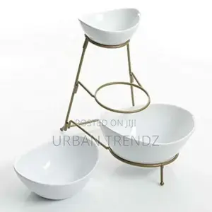 Serving Bowls, Dishes With Dishes, Party Server Set.