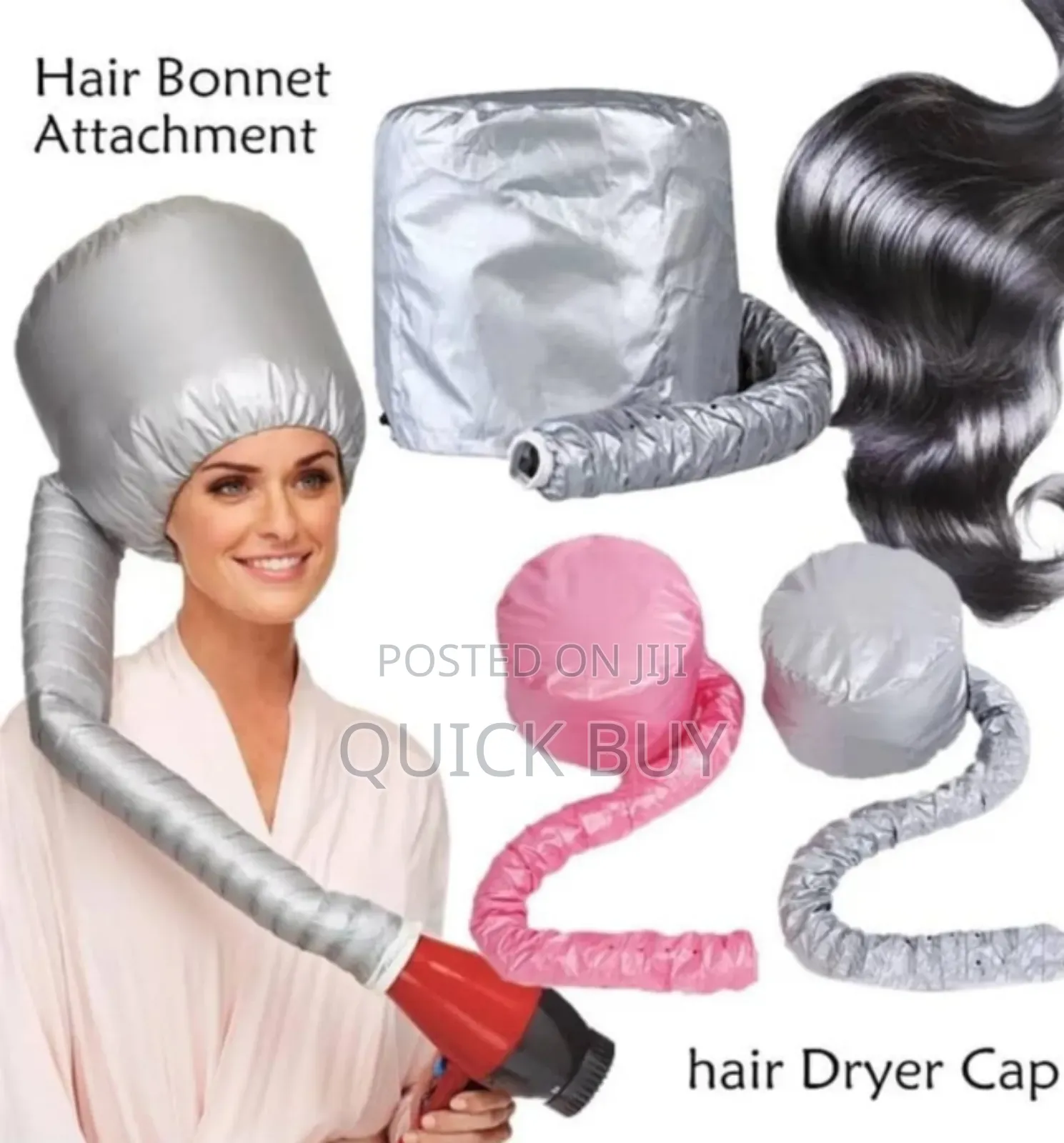 Sublime Portable Soft Hairdrying Cup Bonnet Dryer Attachment