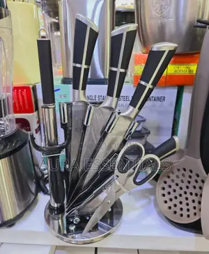 Unique Classy Stainless Steel Kitchen Knife Set