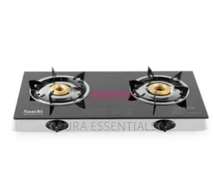 Saachi Double Gas Burner Cooktop