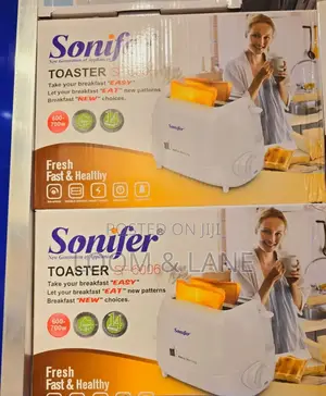 2slice Sonifer Bread Toaster SF-6006