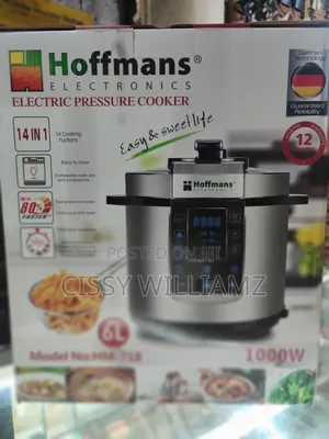 Pressure Cooker HM-718/Hoffmans Electric Pressure Cooker 6l