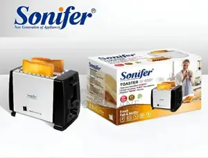 Sonifer SF-6007 2slice Stainless Steel Bread Toaster