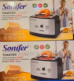 Sonifer SF-6088 Stainless Steel Bread Toaster