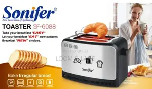 Sonifer SF-6088 Stainless Steel Bread Toaster