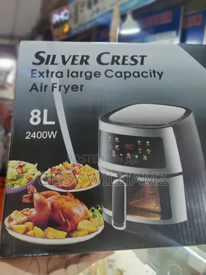8l Digital Electric Air Fryer/Silver Crest Digital Air Fryer
