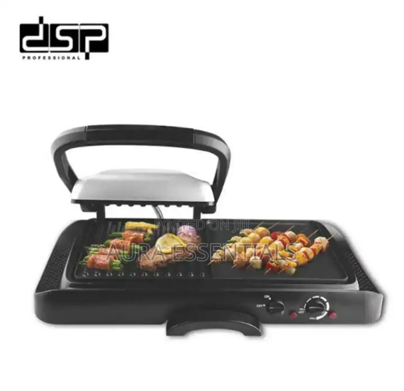DSP 2 in 1 Contact Grill Machine Griddle Pan
