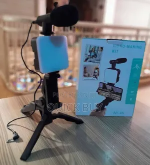 Professional Vlogging Kit, Phone Camera Video Kit