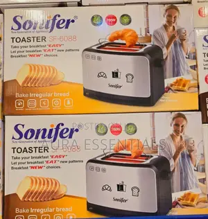 Sonifer Toaster SF-6088 2 Slicer Cool Touch