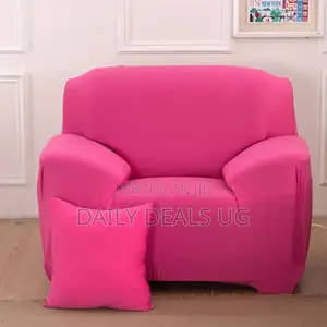 Red In Color Sofa Cover