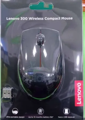Ultimate Superior Lenovo 300 Wireless Compact Mouse