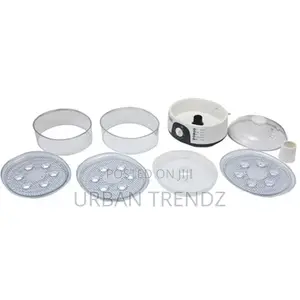 3 Tier Electric Food Cooking Steamer Pot With Display Timer.