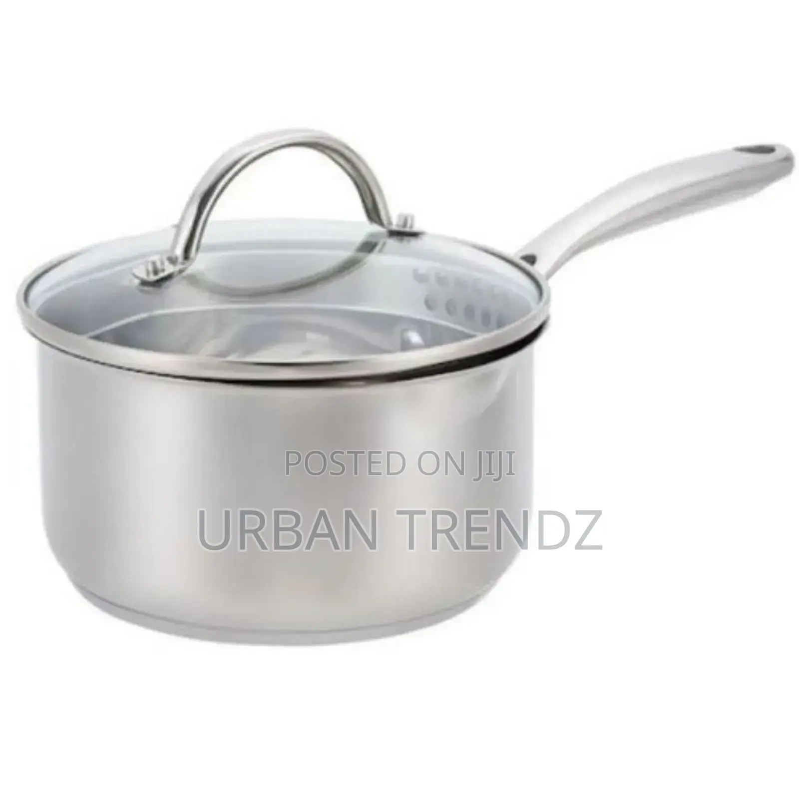 1.9L Stainless Steel Saucepans Milk Cookware Pot- Silver