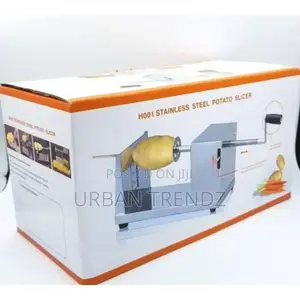 Manual Potato Chips Slicer Spiral Twister Vegetable Cutter.