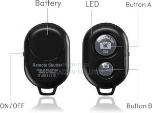 Wireless Bluetooth Smartphone Camera Shutter Remote Control