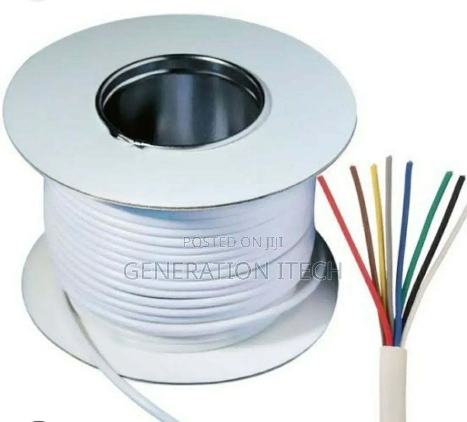8 Core Alarm Cable- 100 Meters Roll